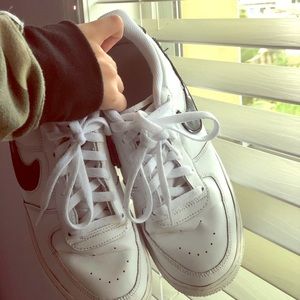 nike air force 1 with removable swoosh